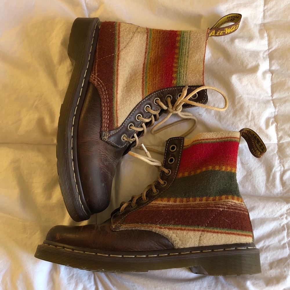 Dr Martens Pendleton collab 8